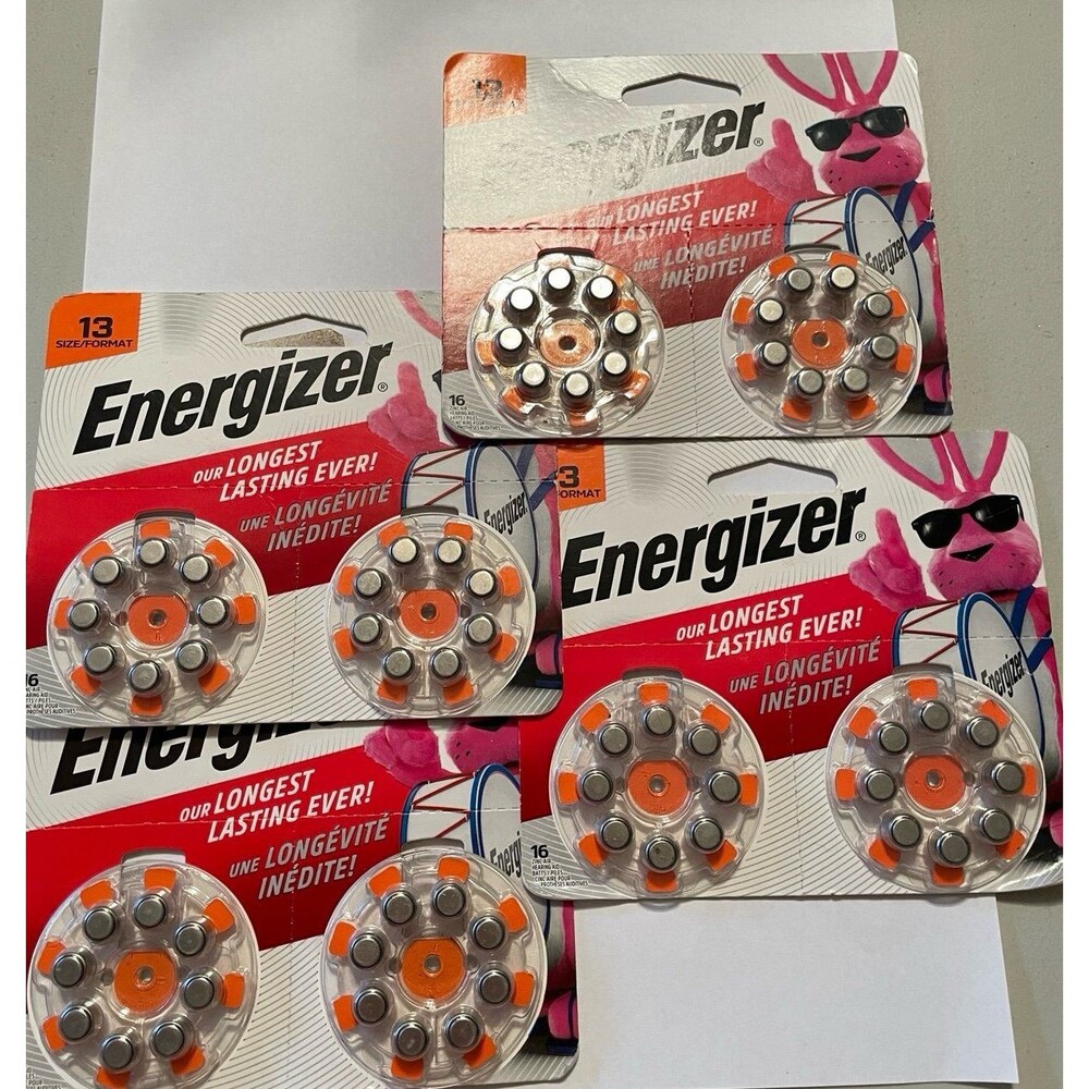 Energizer Size 13 Hearing Aid Batteries 64ct